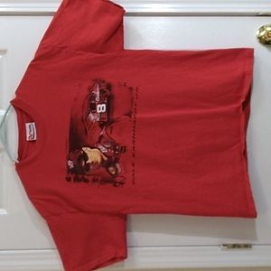 Mens Large Red NASCAR Shirt
